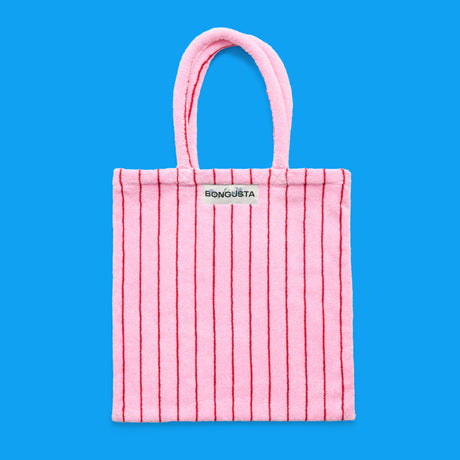 BONGUSTA Tasche "Naram Totebag Baby Pink & Ski Patrol red" | BONGUSTA