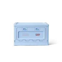 Studio About Aufbewahrungsbox Studio About "Medium" | Light Blue Kunststoff | Platzsparend & Elegant