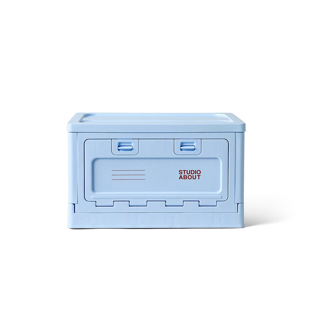 Studio About Aufbewahrungsbox Studio About "Medium" | Light Blue Kunststoff | Platzsparend & Elegant