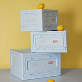 Studio About Aufbewahrungsbox Studio About "Large" | Light Blue Kunststoff | Praktisch & Dekorativ