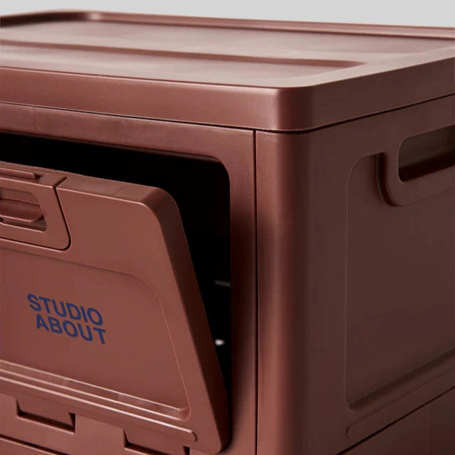 Studio About Aufbewahrungsbox „Medium Bordeaux“ | Alltag mit Stil | Studio About