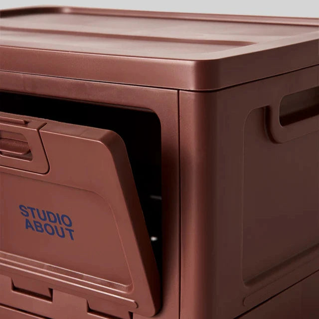 Studio About Aufbewahrungsbox „Large Bordeaux“ | Stilsicher & stabil | Studio About