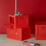 Studio About Aufbewahrungsbox Studio About "Medium" | Red Kunststoff | Stylisch & Robust