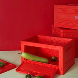 Studio About Aufbewahrungsbox Studio About "Medium" | Red Kunststoff | Stylisch & Robust