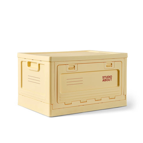 Studio About Aufbewahrungsbox Studio About "Large" | Light Yellow Kunststoff | Modern & Minimalistisch