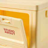 Studio About Aufbewahrungsbox Studio About "Large" | Light Yellow Kunststoff | Modern & Minimalistisch
