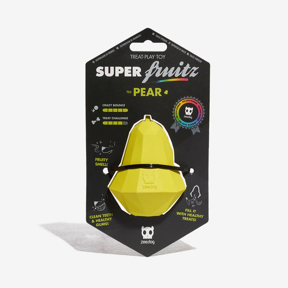 Zee.Dog Spielzeug “Super Pear” | Verspieltes Design | Zee.Dog