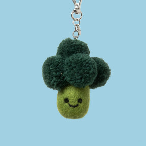Ohh Deer Schlüsselanhänger “Baxter the Broccoli” | Verspielter Gemüse Charm | Ohh Deer