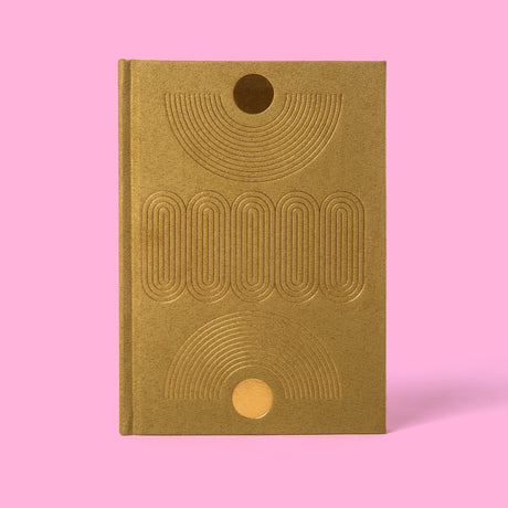 Designworks Ink Notizbuch „Sueded Paper Journal Avocado“ | Veloursartige Oberfläche | Designworks
