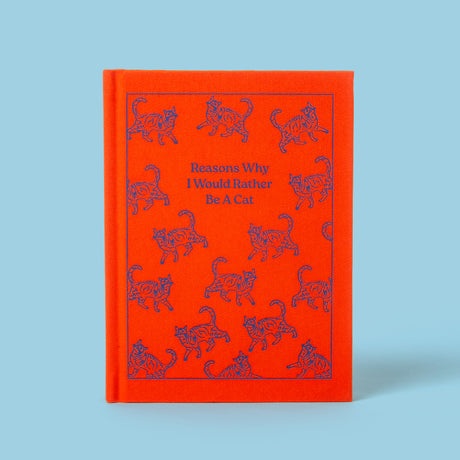 Designworks Ink Notizbuch „Reasons Why I Would Rather Be a Cat“ | Augenzwinkerndes Statement | Designworks