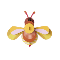 studio ROOF Wanddeko studio ROOF “Stripy Butterfly” | Schmetterlingsdeko aus Karton