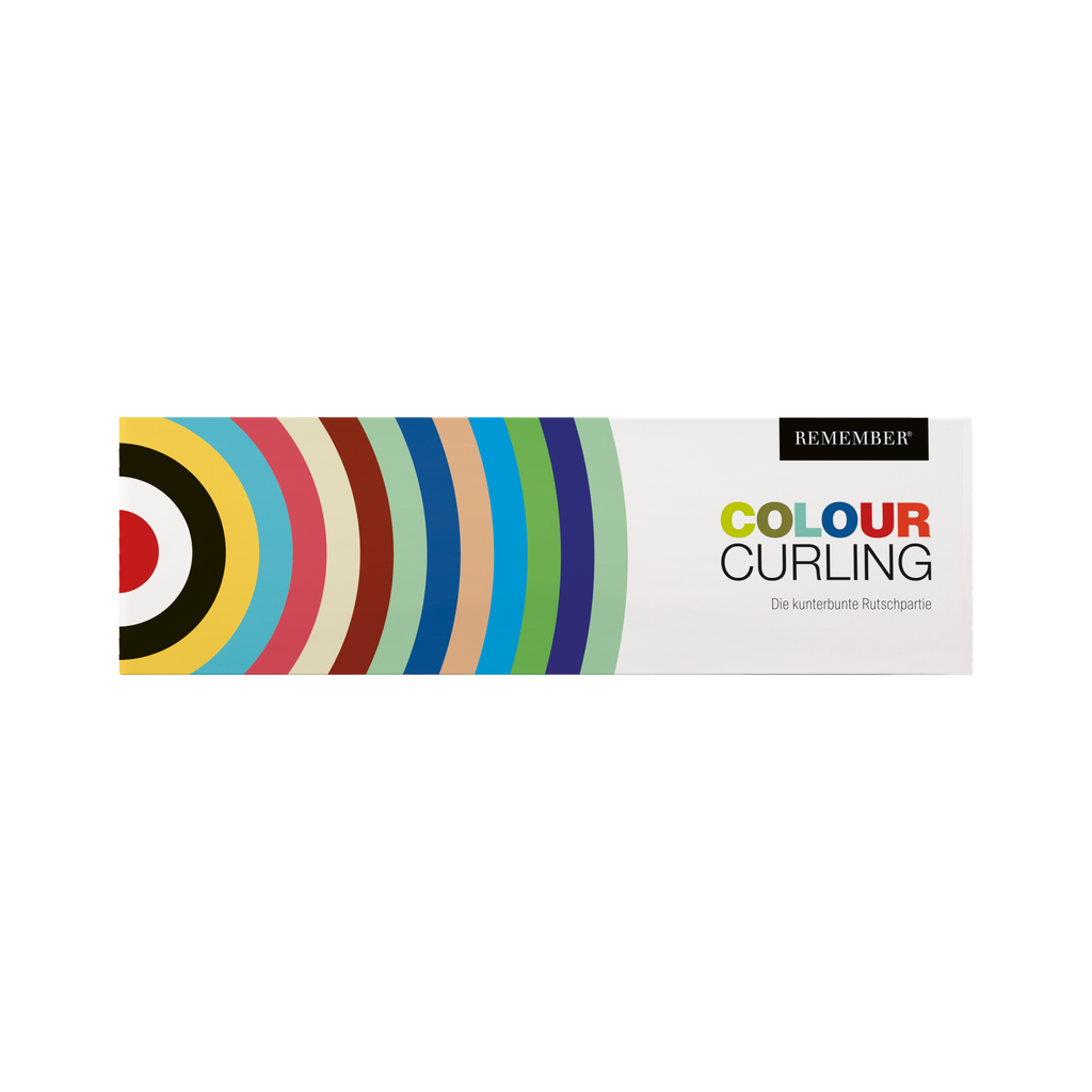 Remember Spiel Remember "Colour Curling" | Kreativ & Spaßig