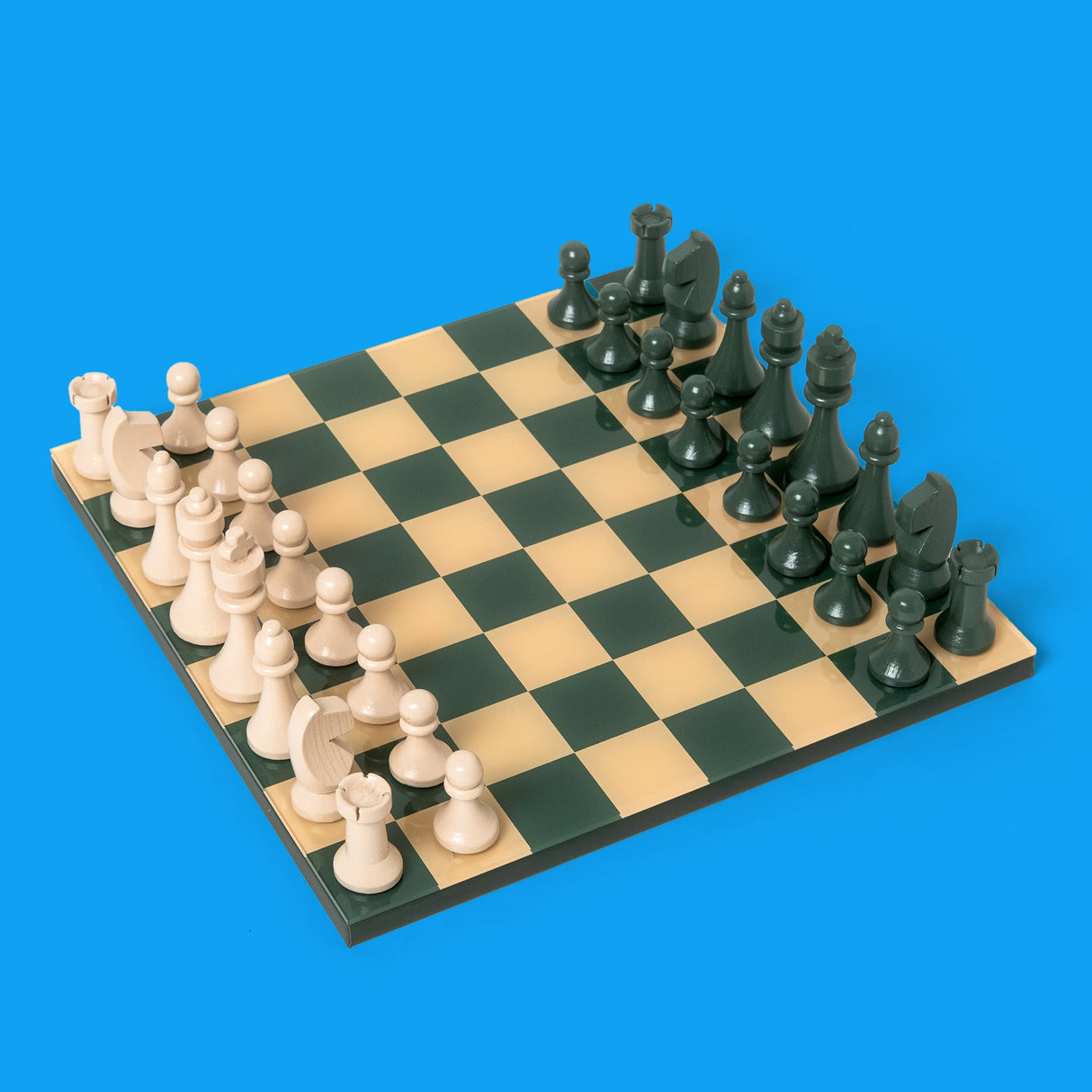 PRINTWORKS Spiel “Classic Chess” | Stilvolles Schachspiel | PRINTWORKS