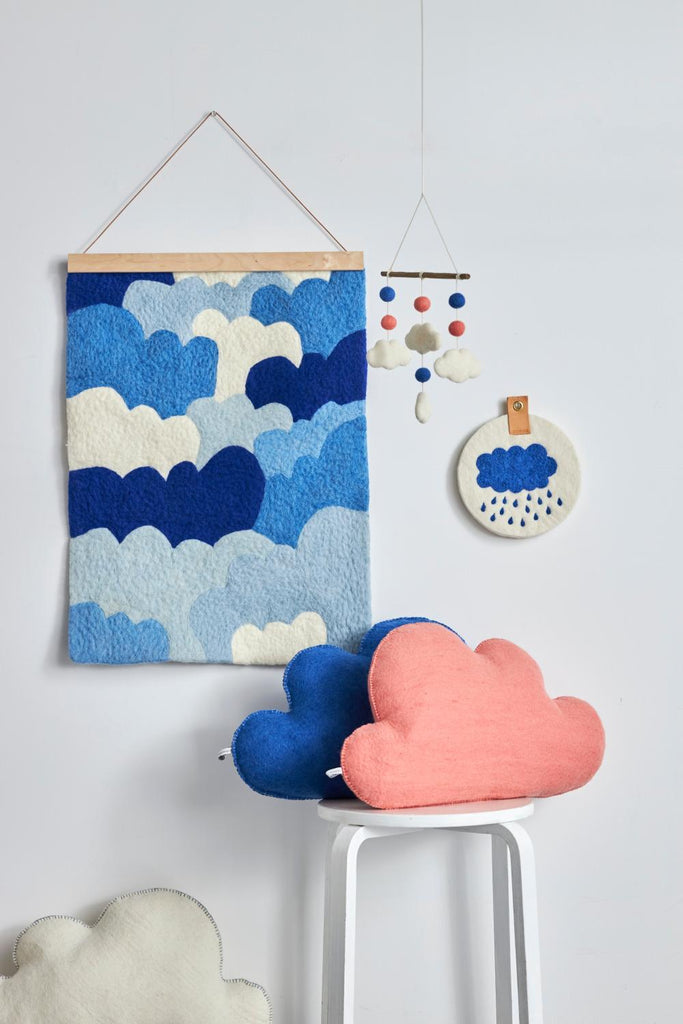 aveva design Wandteppich "Clouds of Skare" | Aveva Design | 100% Wolle | 50x70cm