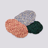 HAY Fußmatte „Coco Door Mat Swirl“ | Bordeaux & Off-White | HAY