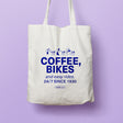 studio ciao Stofftasche "Coffee, Bikes and easy rides" | studio ciao