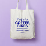 studio ciao Stofftasche "Coffee, Bikes and easy rides" | studio ciao
