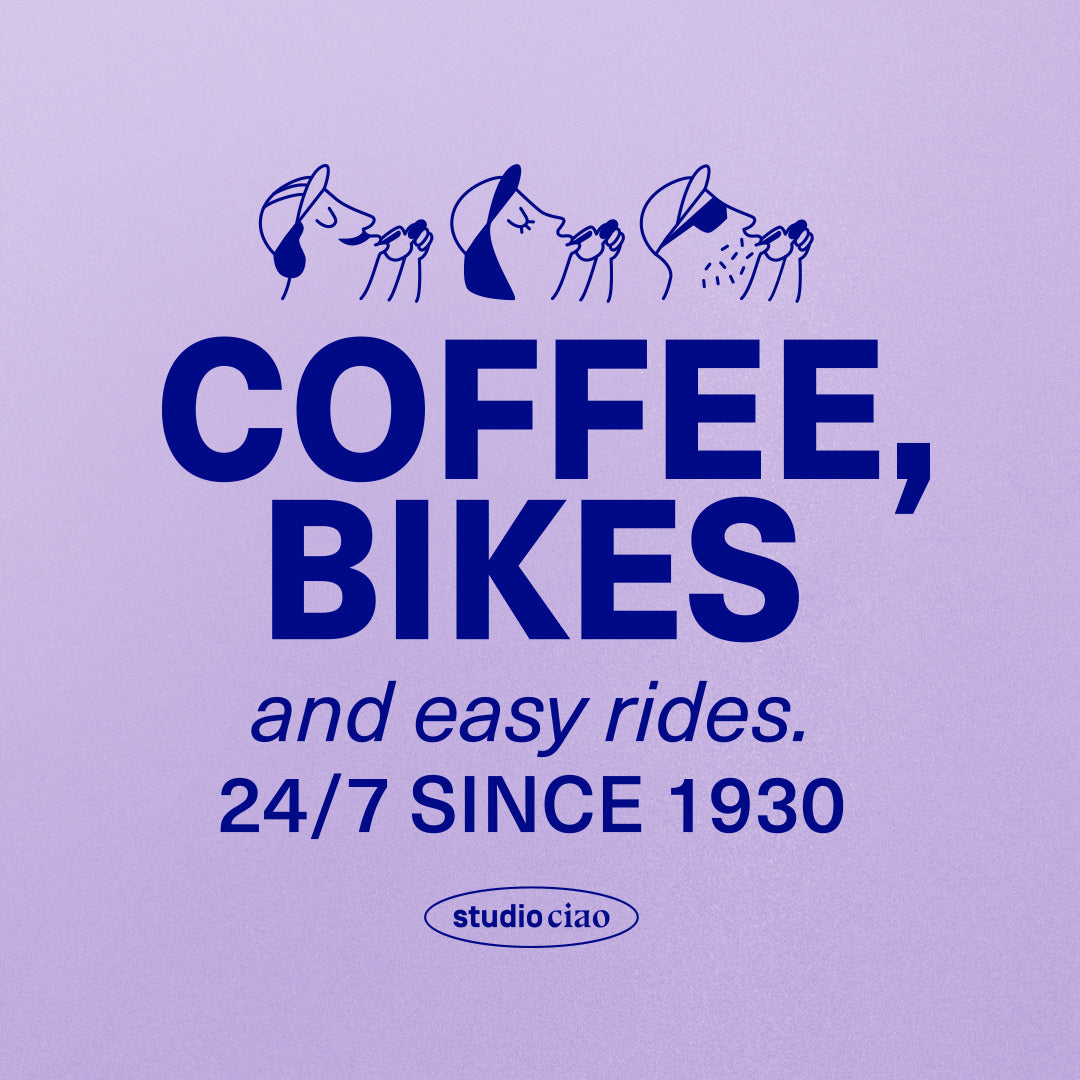 studio ciao Stofftasche "Coffee, Bikes and easy rides" | studio ciao
