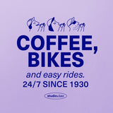 studio ciao Stofftasche "Coffee, Bikes and easy rides" | studio ciao
