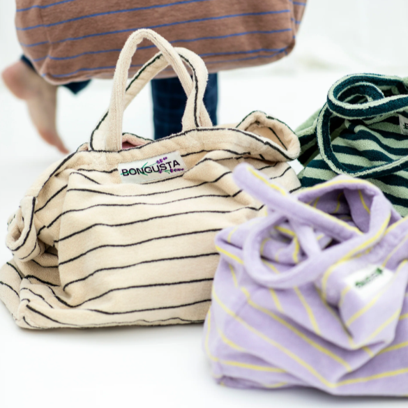 BONGUSTA Weekendbag "Naram Creme & Ink" | BONGUSTA