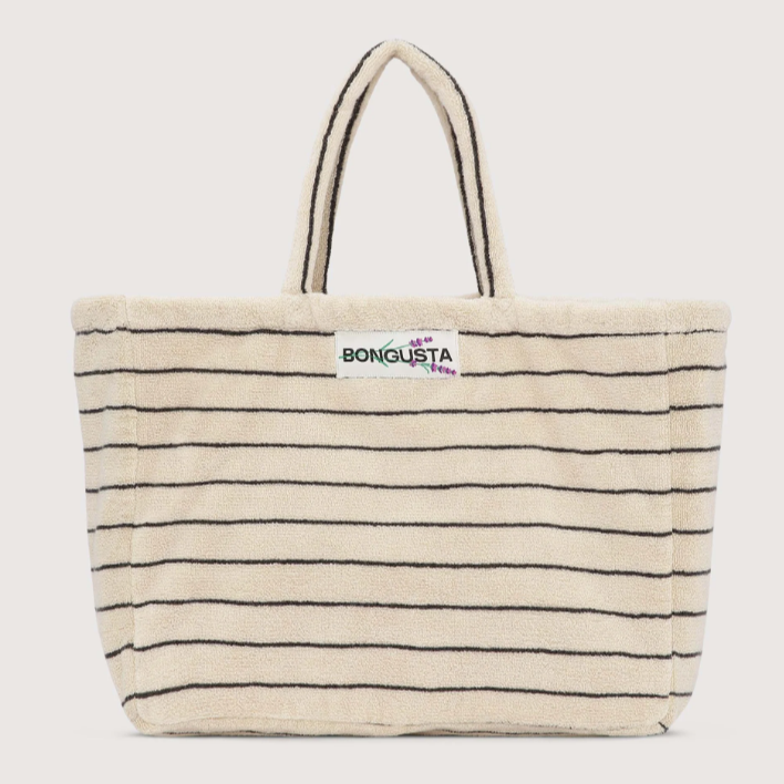 BONGUSTA Weekendbag "Naram Creme & Ink" | BONGUSTA