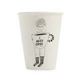 helen b Design Mug “Coffee Now” | Für alle Kaffee-Notfälle | helen b