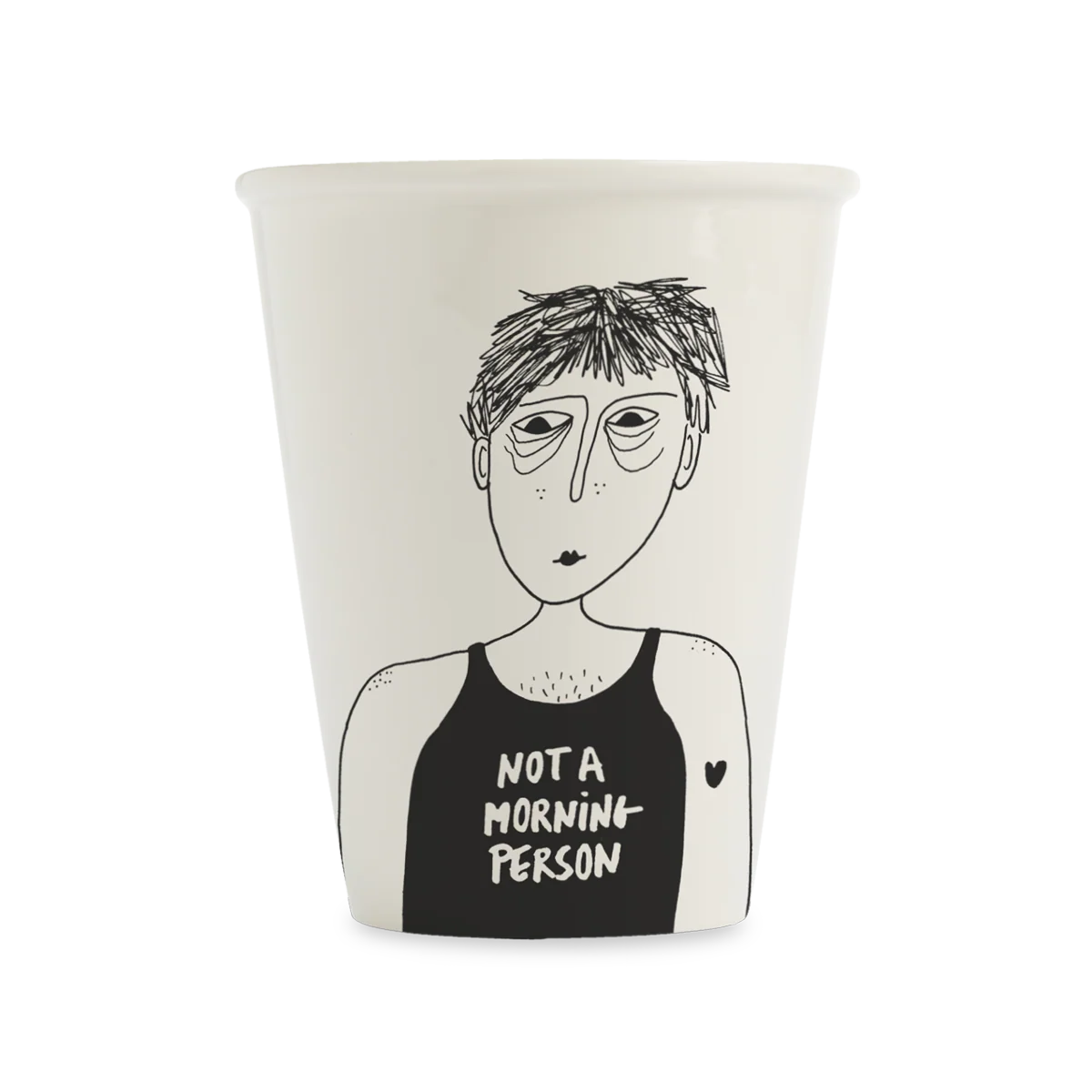 helen b Design Mug “Not a Morning Person” | Statement für Morgenmuffel | helen b