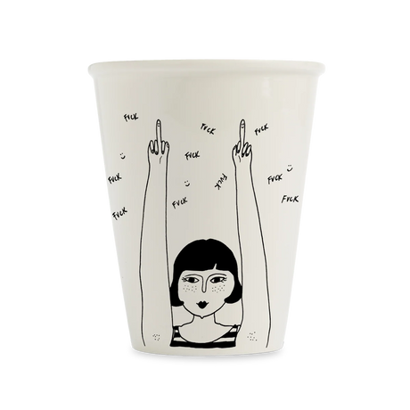 helen b Design Mug “Fuck Fuck Fuck” | Statement Becher | helen b