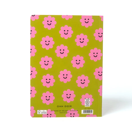 Ohh Deer Notebook “Paperback Cute Ideas” A5 | Für Gedanken & Ideen | Ohh Deer