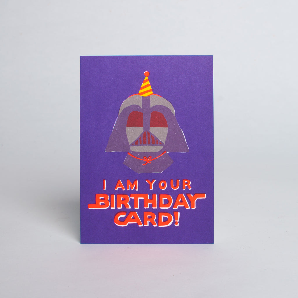 Edition SCHEE Postkarte Edition SCHEE "I am your birthday card" | Bunte DIN A6 Karte