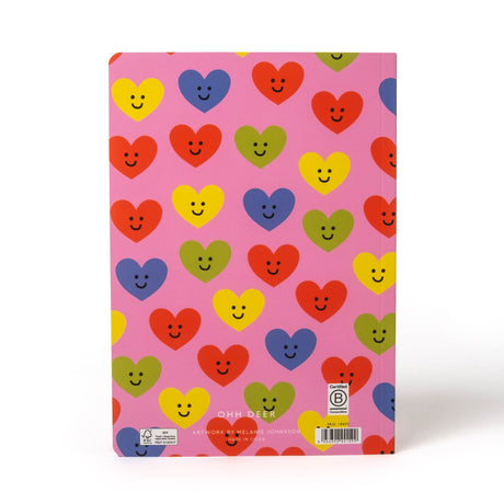 Ohh Deer Notebook “Paperback Day Dreams” A5 | Inspirierendes Notizbuch | Ohh Deer