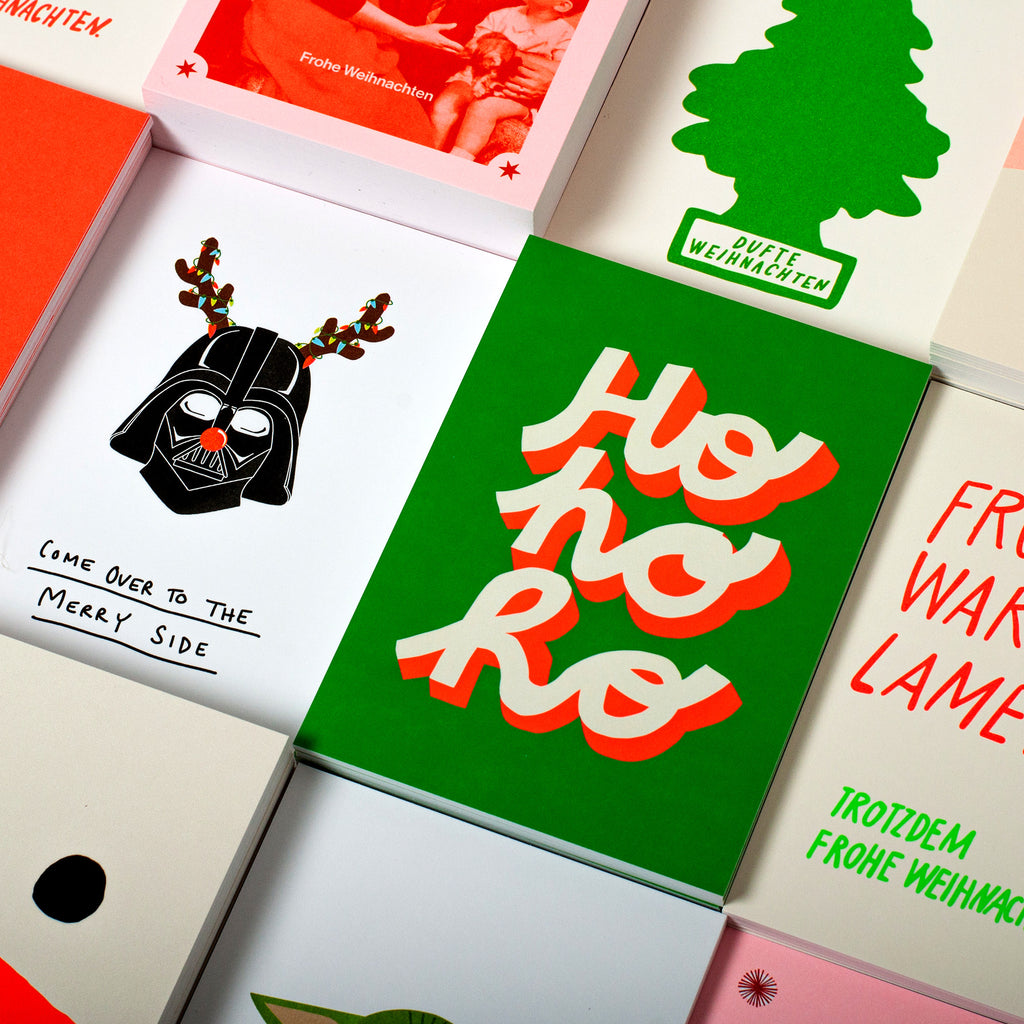 Deli Cards 24-teiliges Weihnachtskarten-Set: Postkarten & Grußkarten für die Adventszeit | Deli Cards