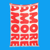 Klekks Wolldecke Klekks No. 11 | Amore, Rot, 130x200cm, 100% Wolle