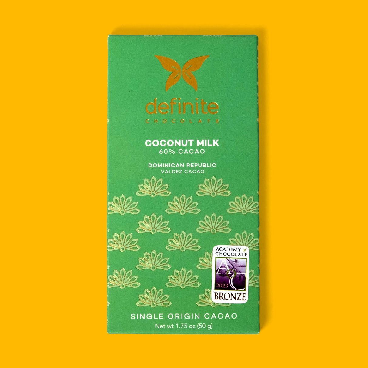 DEFINITE Schokolade „Kokosnuss-Milch“ | Vegane Schokolade | DEFINITE
