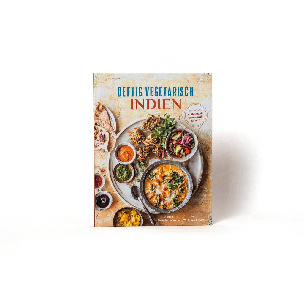 artfolio Kochbuch „Deftig Vegetarisch - Indien“ | artfolio | Indische Rezepte