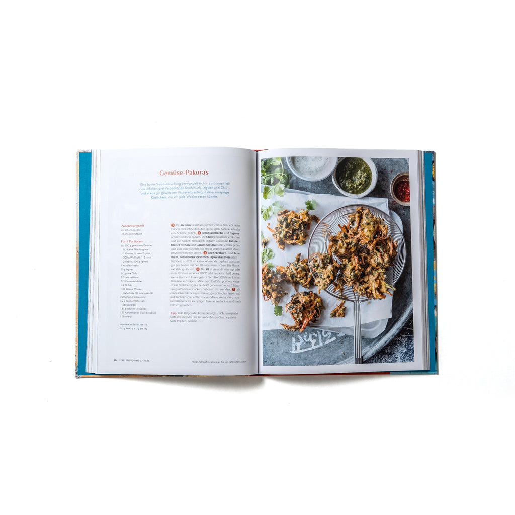 artfolio Kochbuch „Deftig Vegetarisch - Indien“ | artfolio | Indische Rezepte