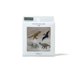 MIDORI Magnete Midori "Mini Dinosaurier" (4 Stück) | Niedliche Dinomotive als Magnet