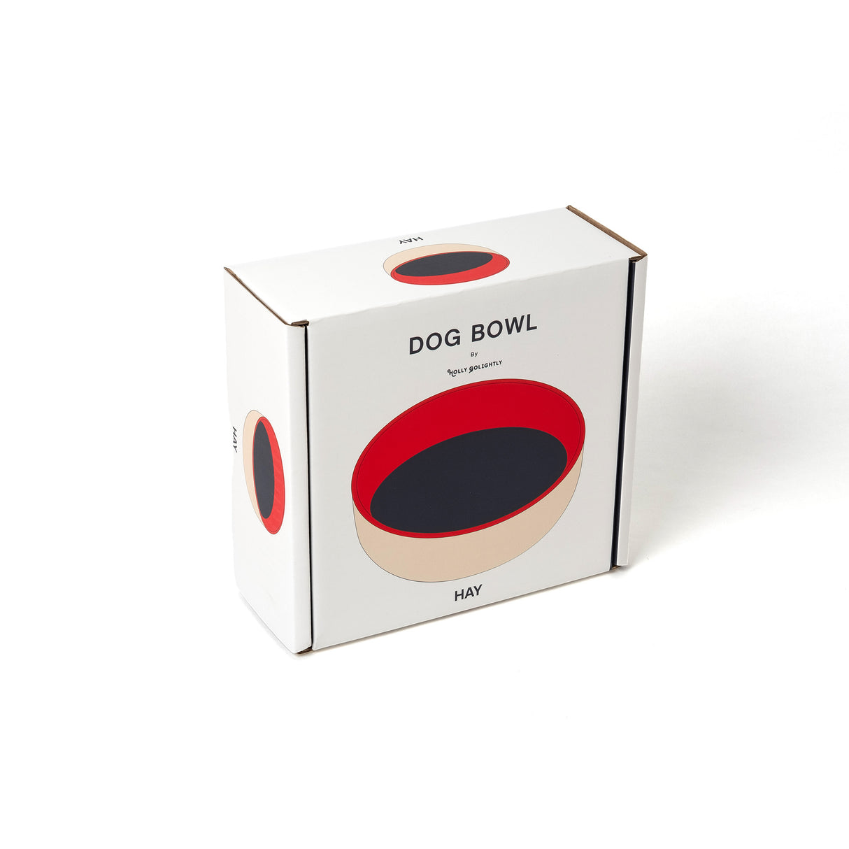 HAY Futternapf „Small White & Red“ | Kompakt & praktisch | HAY Dogs