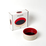 HAY Futternapf „Small White & Red“ | Kompakt & praktisch | HAY Dogs