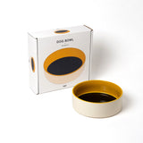 HAY Futternapf „Large White & Yellow“ | Alltagstauglich & schlicht | HAY Dogs