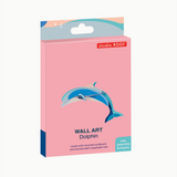 studio ROOF Wanddeko studio ROOF “Dolphin” | Farbige Delfin-Deko aus Karton