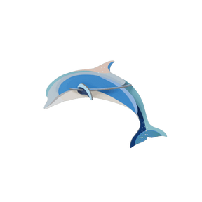 studio ROOF Wanddeko studio ROOF “Dolphin” | Farbige Delfin-Deko aus Karton
