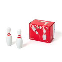 Salz- & Pfefferstreuer Donkey Products "Bowling" | Schwarz-Weiß | Spielerisch & Praktisch