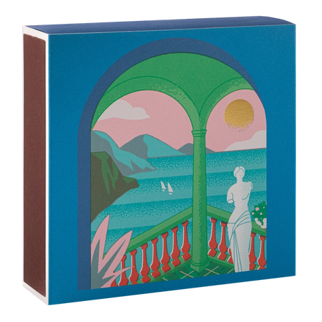 Archivist Lange Streichhölzer „A Romantic View“ von Archivist | Extra lang in Square Matchbox
