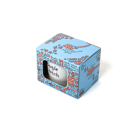 Eat Mielies Weird Illustration Tasse Eat Mielies “Google it, bitch” | Freche Kult-Tasse