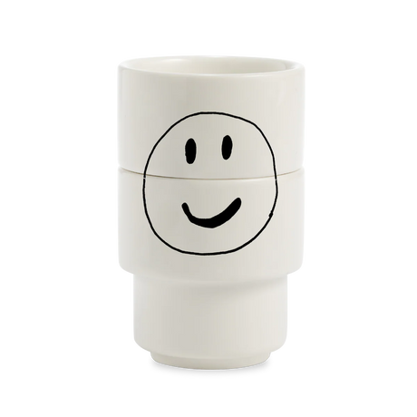 helen b Eierbecher “Smiley” (2 Stk.) | Für gute Laune am Morgen | helen b