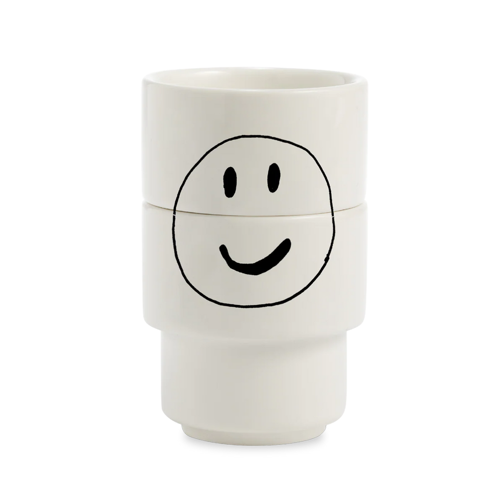 helen b Eierbecher “Smiley” (2 Stk.) | Für gute Laune am Morgen | helen b