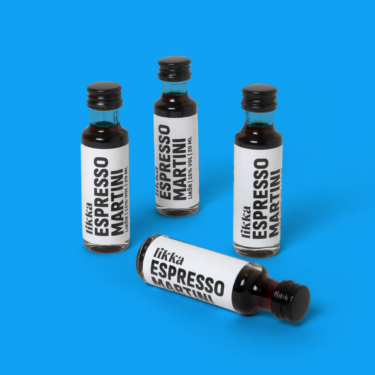 likka Espresso Martini Shot 4er Box likka | 4x 20ml, Perfekt für unterwegs