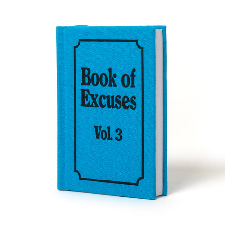 Ohh Deer Notizbuch “Book of Excuses” A7 | Humorvolles Notizbuch | Ohh Deer