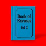 Ohh Deer Notizbuch “Book of Excuses” A7 | Humorvolles Notizbuch | Ohh Deer
